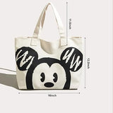 Load image into Gallery viewer, Cute Tote Bag gift bag Party favor for Women, Reusable Canvas Tote Bag for Work Beach Travel with Zipper and Inner Pocket