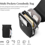 Load image into Gallery viewer, Genuine Leather Small Crossbody Bags for Women, Multi Pocket Cell Phone Crossbody Purse with RFID Blocking Card Slots