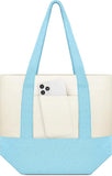 Load image into Gallery viewer, Mini Canvas Tote Bag with Pockets Duty Canvas Sublimation Blank Small Bag Mini Reusable Tote for Crafts DIY