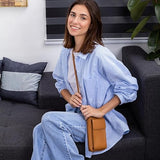 Load image into Gallery viewer, Crossbody Bag for Women, Leather Phone Wallet Purse with Adjustable Anti Theft Strap &amp; RFID Blocking 12 Card Slots