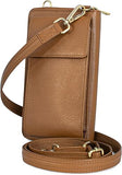 Load image into Gallery viewer, Crossbody Bag for Women, Leather Phone Wallet Purse with Adjustable Anti Theft Strap &amp; RFID Blocking 12 Card Slots
